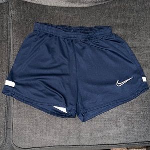 Girls Navy Nike Basketball Shorts